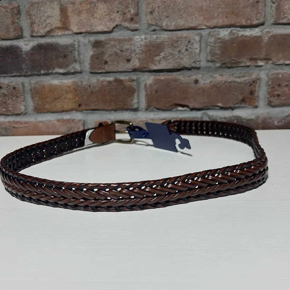 NEW Kids chaps leather braided belt